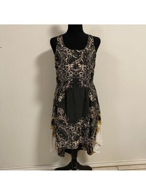 Free People Dress Women’s Size Medium Russian Plate Hi-Low Sleeveless dress